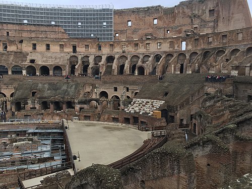 Colosseum (inside) in Rome