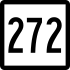 Route 272 işaretçisi