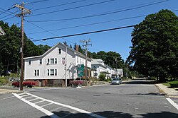 Corner of State St. and Main St.