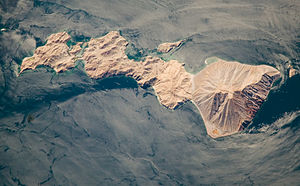 ISS astronaut photo of Isla Coronado (north is right)