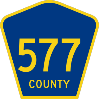 <span class="mw-page-title-main">County Route 577 (New Jersey)</span> County highway in New Jersey, U.S.