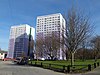 Crescent Grange und Crescent Towers (geograph 6039844).jpg