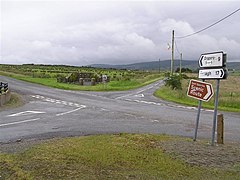 Crossroads at Broughderg - geograph.org.uk - 485877.jpg