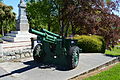 English: Gun at the War memorial at Cust, New Zealand