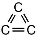 Kerangka formula cyclopropatriene