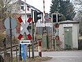 km 10,513 level crossing 'Kanalstraße'