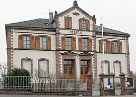 Das Rathaus in Danne-et-Quatre-Vents