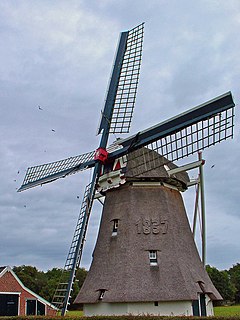 De Zwaluw, Oudemolen Dutch windmill