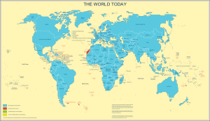 2006年世界地圖