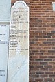 English: Roll of honour on the School of Arts hall in Deepwater, New South Wales
