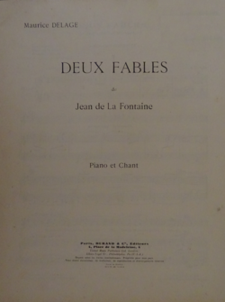 Illustratives Bild des Artikels Zwei Fabeln von La Fontaine