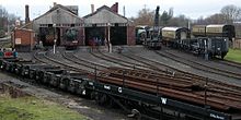 The engine sheds at Didcot Railway Centre Didcot Railway Centre.JPG