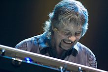 Don Airey avec Deep Purple en 2005.