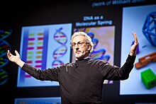 Ingber presenting at PopTech 2010 Donald Ingber 2010.jpg