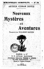 Arthur Conan Doyle Nouveaux mystères et aventures, 1910    