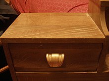 Many drawers use pull handles. Drawer handle.jpg