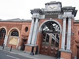 Fruit market at Smithfield, Dublin, Ireland.