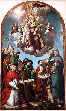 Durante nobili, disputa sull'immacolata concezione, 1549, 01.jpg