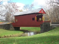 Überdachte Ebenezer-Brücke, Mingo Creek County Park
