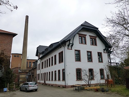 Ebertsheim former paper mill, now a collective residence, 2019