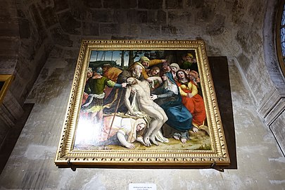 Charles Dorigny, Le Christ descendu de la Croix (XVIe siècle).