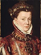 Elisabeth de Valois, Portrait nach Antonio Moro, ca. 1560-1565