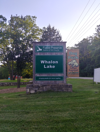 <span class="mw-page-title-main">Whalon Lake</span> Reservoir in west of Route Drive in Bolingbrook, Illinois