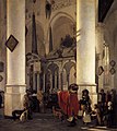 Emanuel de Witte - View of the Tomb of William the Silent in the New Church in Delft - WGA25806.jpg