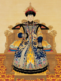 Die Kaiserinwitwe Xiaosheng, anonym (1751)