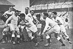 England v Scotland at Twickenham, on March 21 England vs scotland 1959.jpg