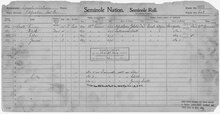 Enrollment for Seminole Census Card 603 - NARA - 268177.tif