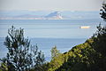 View of Strait of Gibraltar from Ceuta