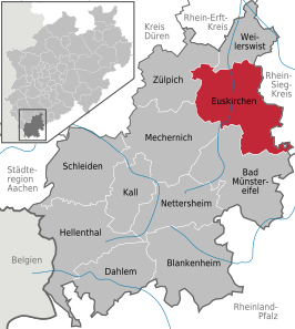 Kaart van Euskirchen