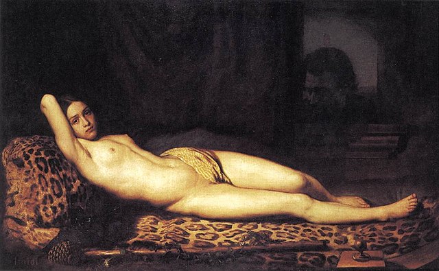 File:Félix Trutat - Nude Girl on a Panther Skin - WGA23101.jpg - Wikimedia ...