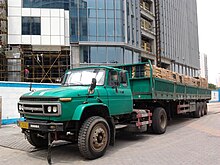 A FAW semi-trailer truck in China FAW truck.jpg