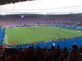 Vor dem Spielbeginn der Partie Österreich gegen Polen im Ernst-Happel-Stadion.