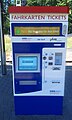 Fahrkartenautomat der MRB in Waldheim