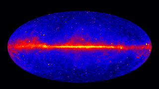 Galactic Center GeV excess Unexplained gamma-ray radiation in the center of the Milky Way galaxy