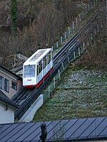 Oberhalb der Talstation (alte Garnitur)