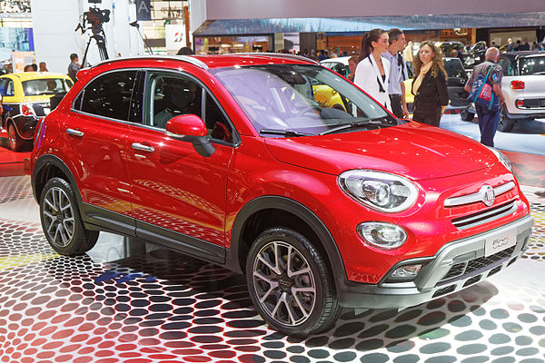 Fiat 500X at Paris 2014