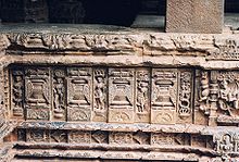 Figure sculpture at Mahadeva Temple