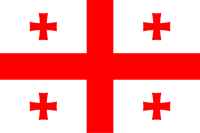 Description de l'image Flag of Georgia.svg.