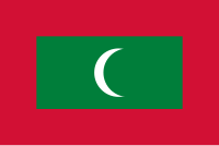 Maldivetako bandera