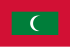 Maldiverna - Flagga