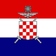 Flag of Vojskovodja (Marchal) in Independent State of Croatia.svg