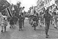 African delegation marching in Jerusalem, 1962