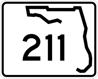 <span class="mw-page-title-main">Florida State Road 211</span> State highway in Florida, United States