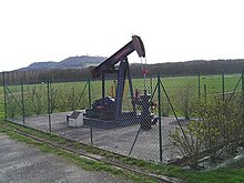 Usa ka pumpjack sa Forcelles Saint-Gorgon