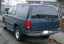 Ford Expedition XLT Ford Expedition rear 20071231.jpg