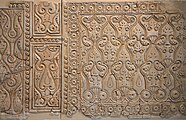 Fragment of Samarra stucco wall decoration 8361.jpg